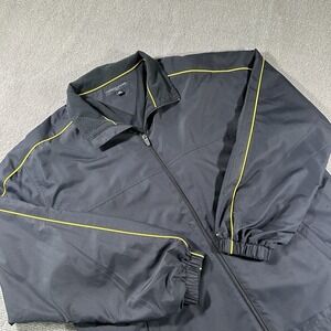 Tommy Hilfiger Golf Mens Lightweight Zipped Navy Blue Bomber‎ Jacket Large